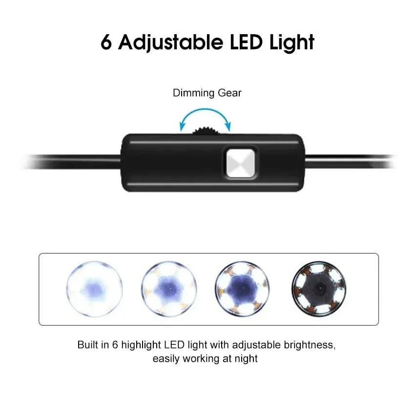Caméra d'Inspection semi-rigide 2 mètres