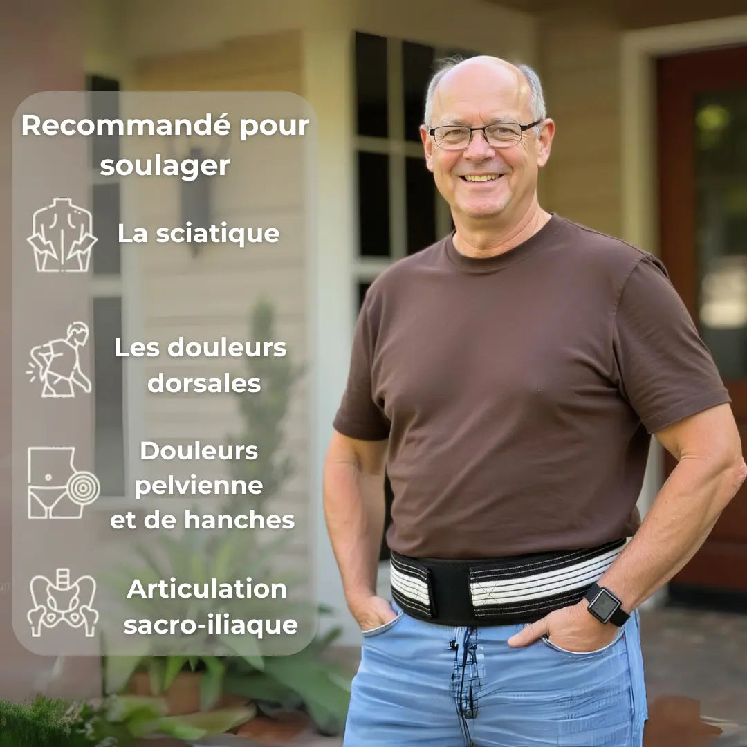 Ceinture Antidouleur pour Dos , Hanche et la sciatique